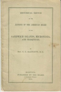 Historical Sketch of the Missions of the American Board in the Sandwich Islands