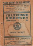 Telephone Directory. Summer issue