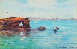 Collection of 11 Vintage Bermuda Postcards.