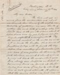 Capt. Kennon's Chine Was Torn Away From his Head... Letter Describing the Deadly Explosion of a Cannon Aboard USS Princeton